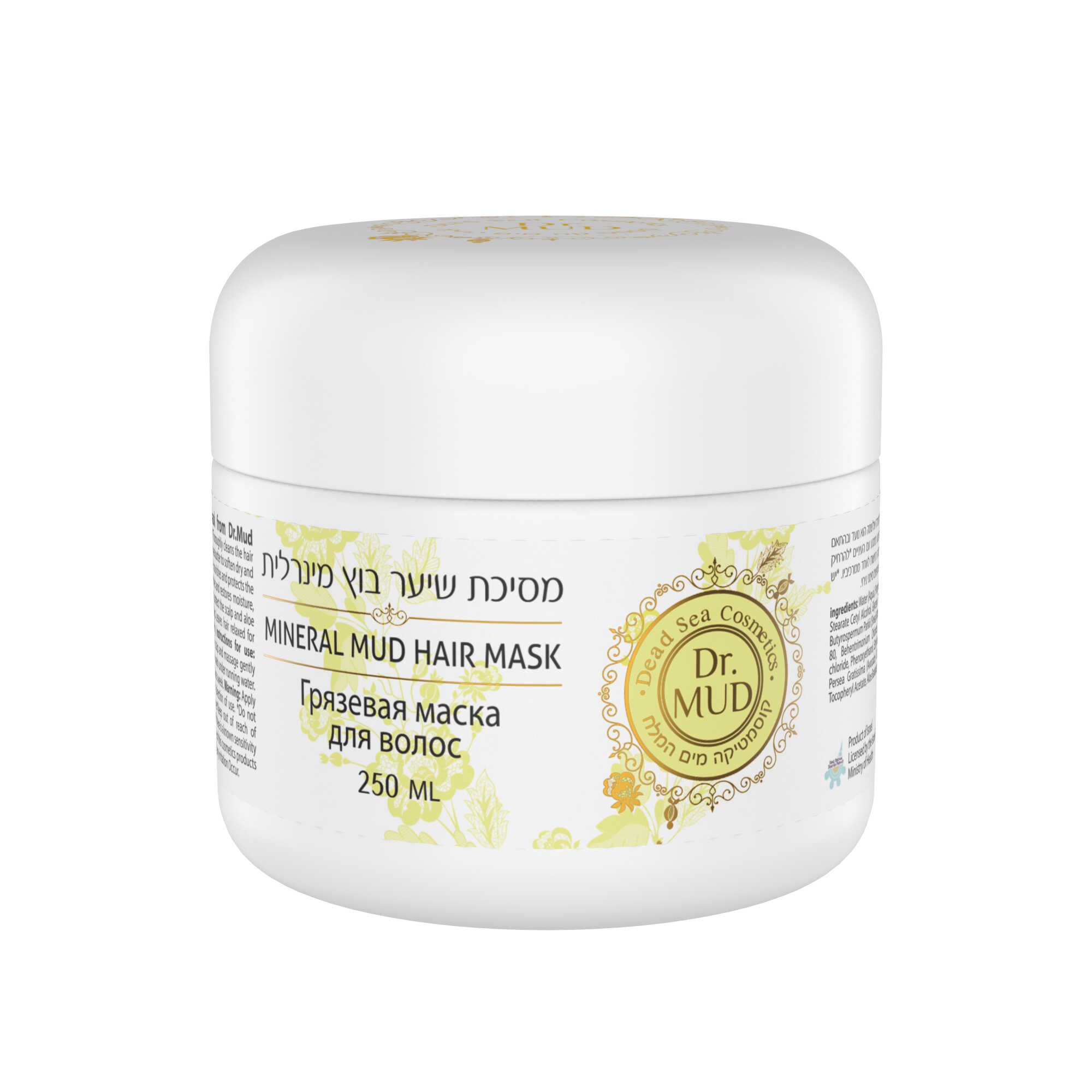 Mineralinė purvo plaukų kaukė - 250ml