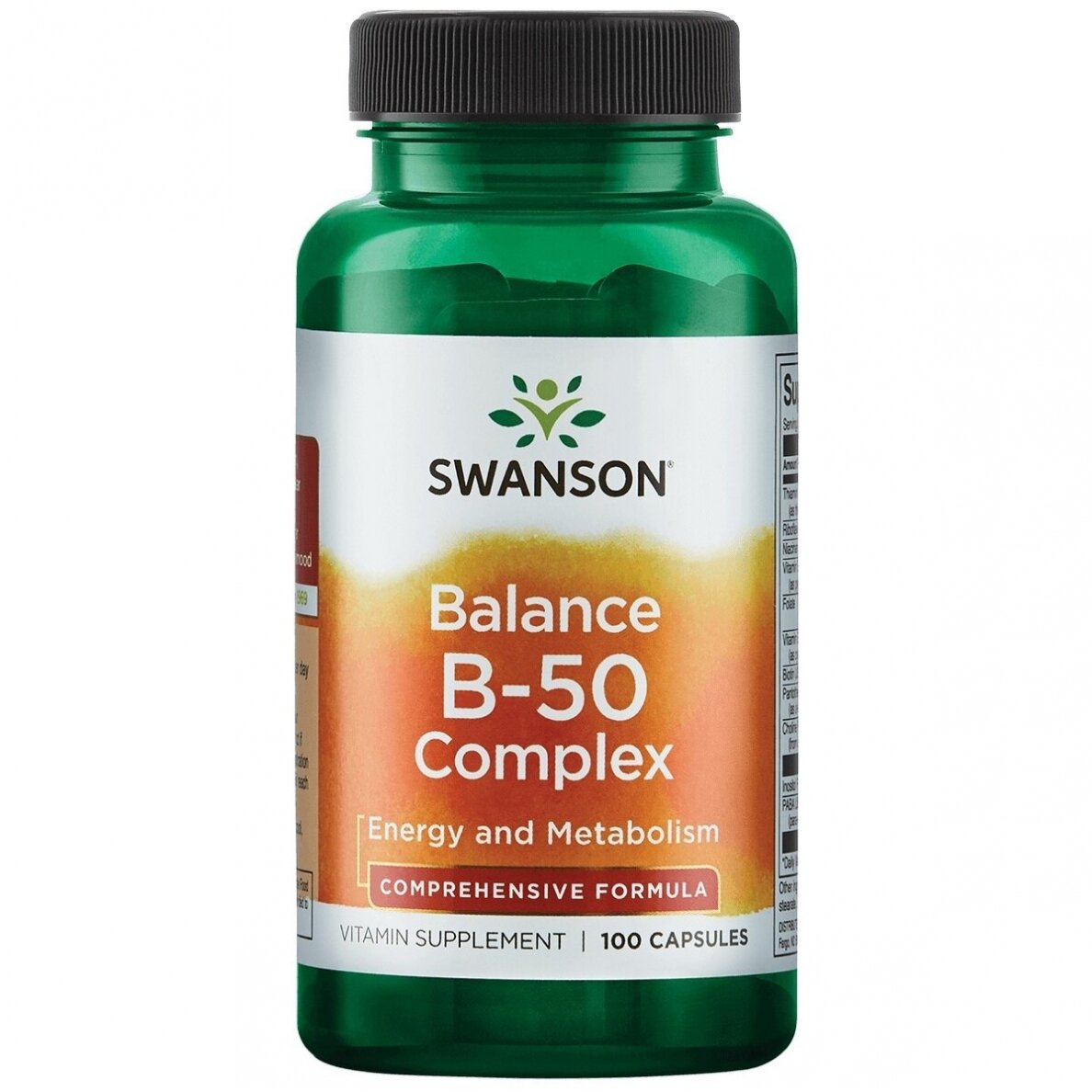 SWANSON VITAMINŲ B KOMPLEKSAS, 100 KAPS.
