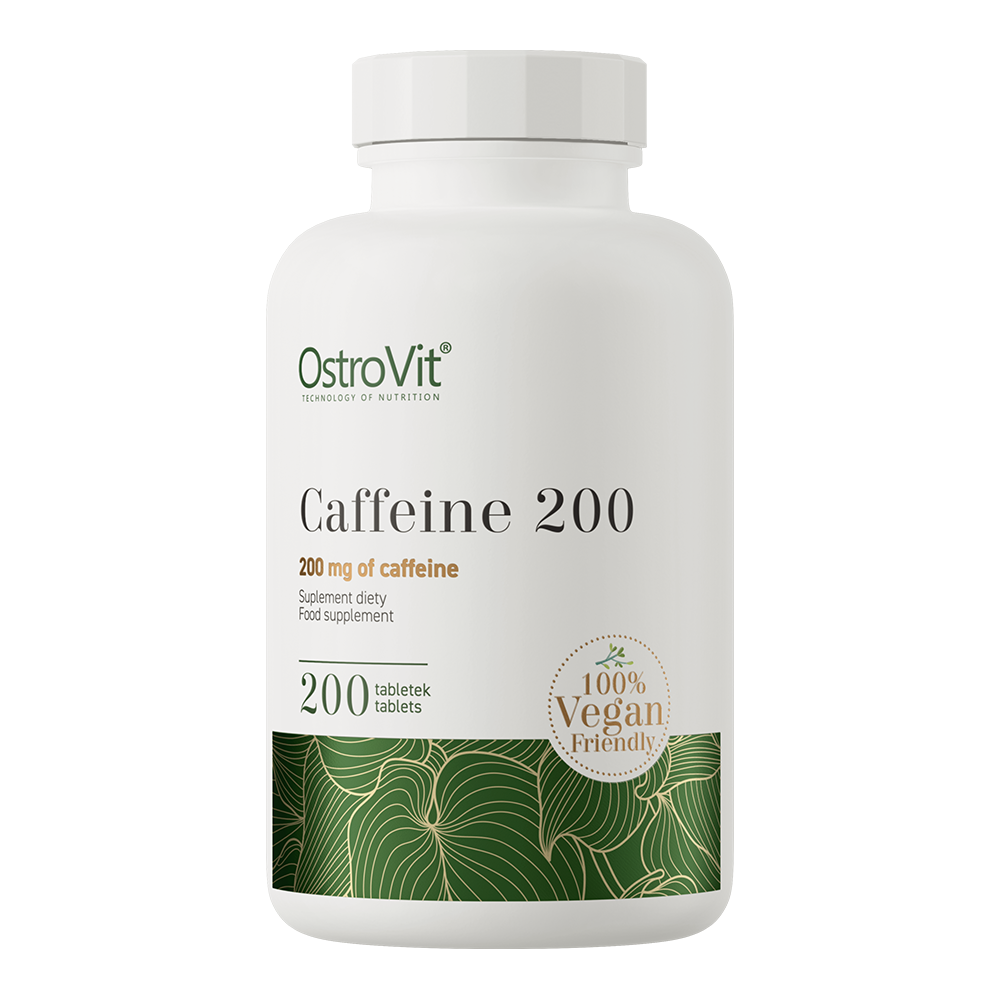 OstroVit Caffeine 200 mg, 200 tab